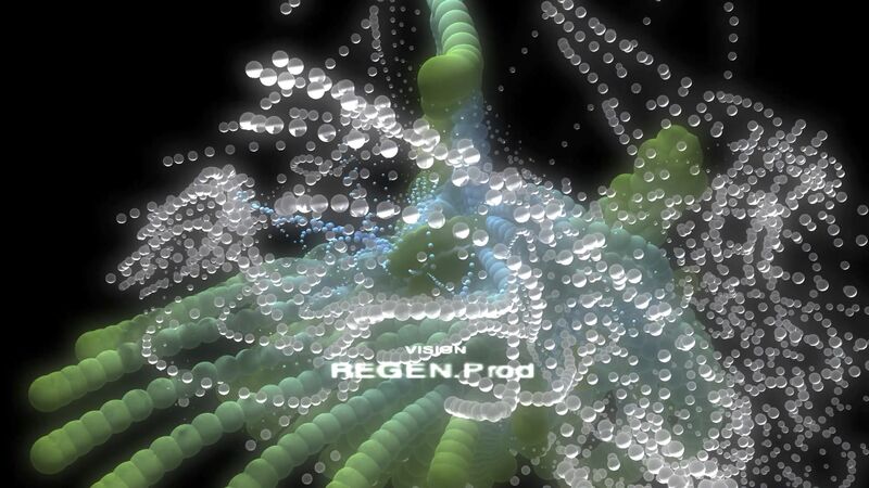 Digital Generative Artwork - ‘Rebirth’ - a Digital Art by REGEN