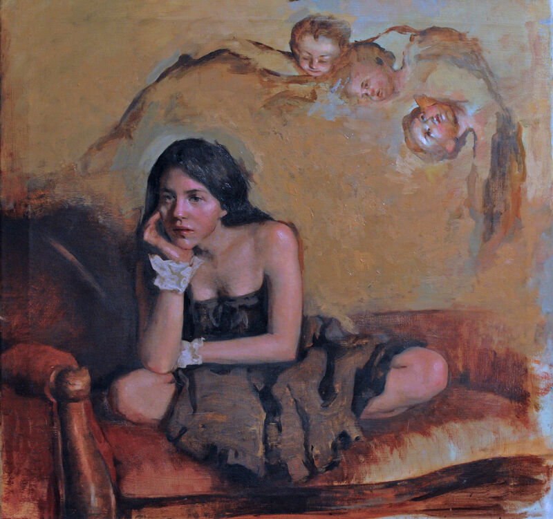 Seraph - a Paint by Diana Priscila Solis