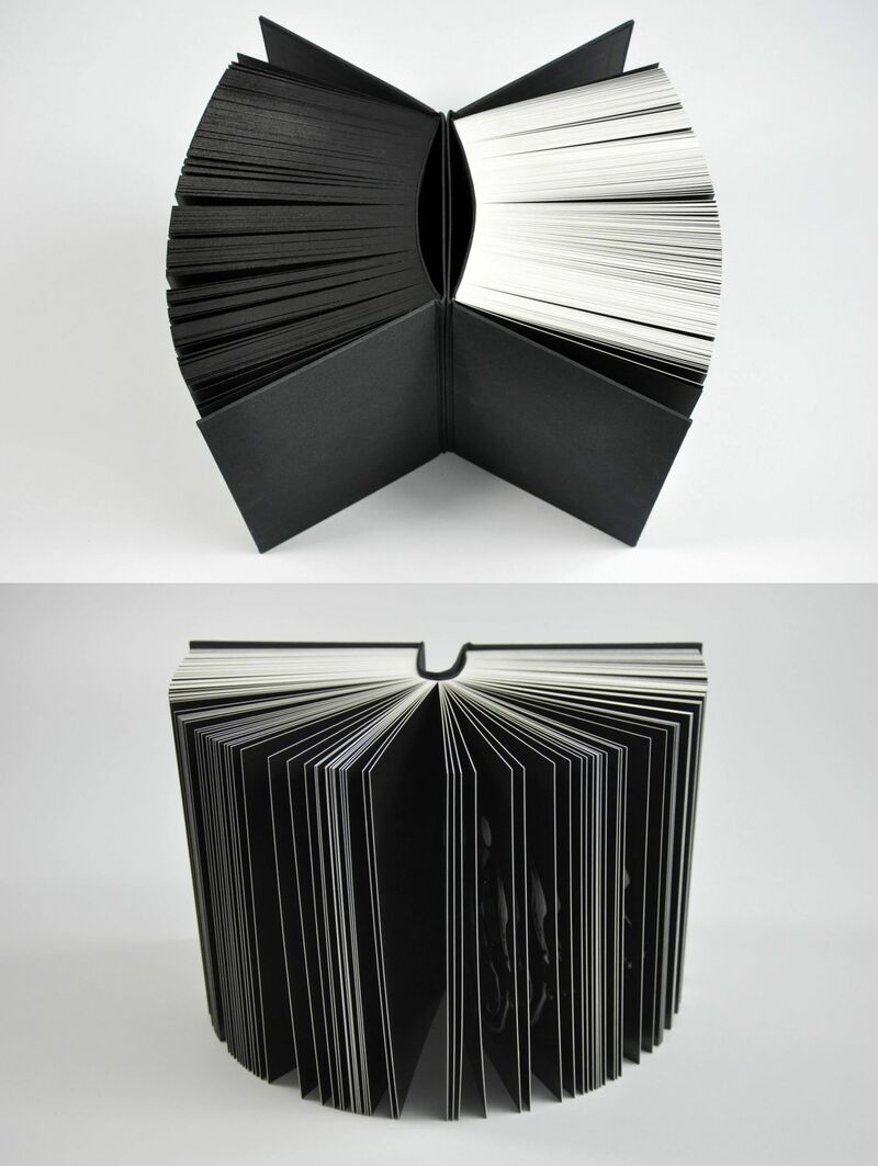 Vanitas book series (White and black versions) - a Sculpture & Installation by Danne Ojeda