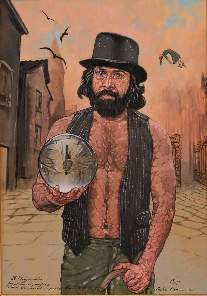 Il mangiaombre. - a Paint by Saul