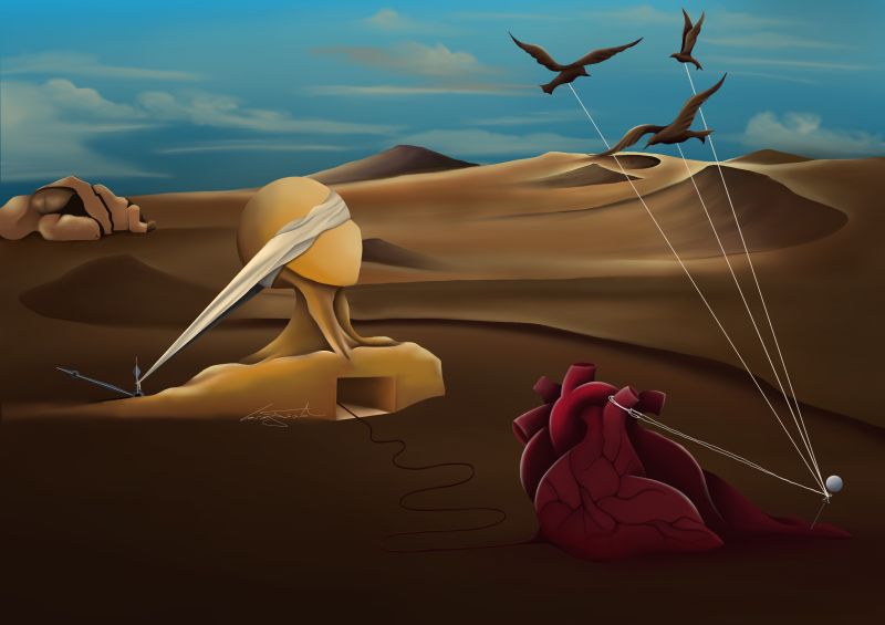 Heartbeat - a Digital Art by LJ