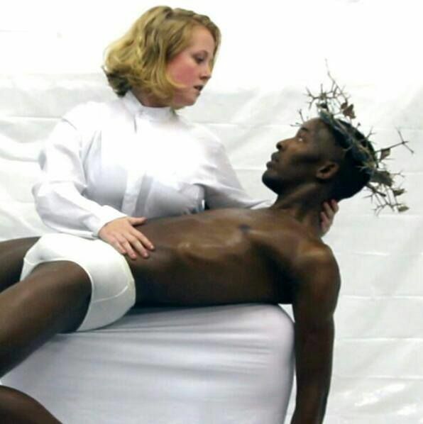 TENSIONS: BLACK JESUS AND HIS MOTHER MARY - a Performance by Ozis