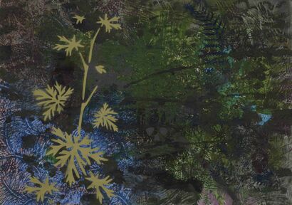 Dark Garden - a Paint Artowrk by Hannah Stippl