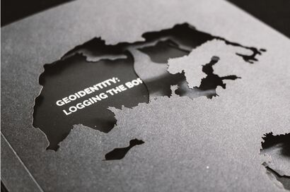 Geoidentity:logging the border_Research Book - a Art Design Artowrk by Giorgia Maria Malandrino