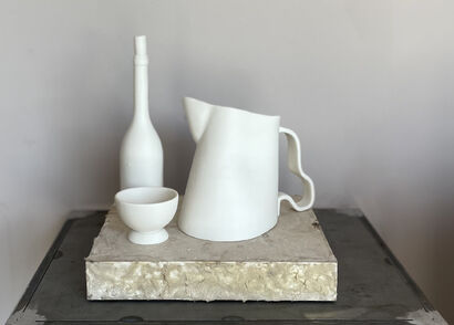 tribute to Morandi - a Sculpture & Installation Artowrk by Maryke Degryse