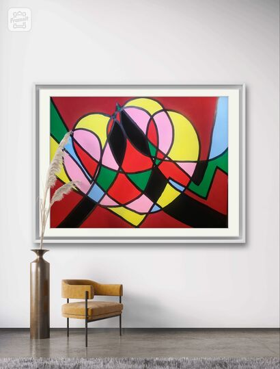 Abstract - a Paint Artowrk by Nuno Silva