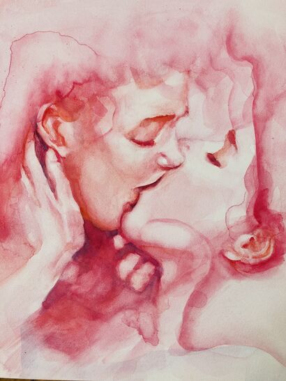Kiss pride - A Paint Artwork by Motz