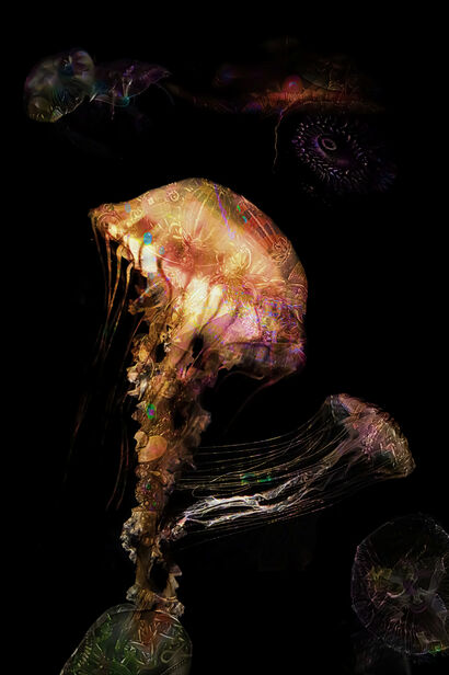「Deep sea Émile Gallé」 - a Photographic Art Artowrk by Toyonari Fukuta