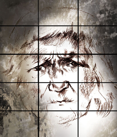 (NO)ORDINARY PEOPLE & PLACES 3 - a Paint Artowrk by EVA TENEVA-ZAIKOFF