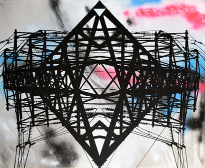 Energy symmetry - a Paint Artowrk by B_APP_TREE