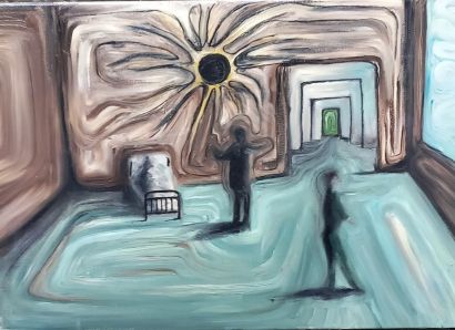 Sole nero - a Paintings Artwork by abramelin_art