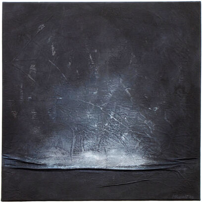 TO BE AT HOME IN TIME / NIGHT / Nr. 1 - A Paint Artwork by Marie Ruprecht