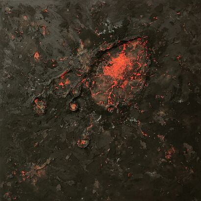 Etna - a Paint Artowrk by Sabrina Galijas-Reginali 