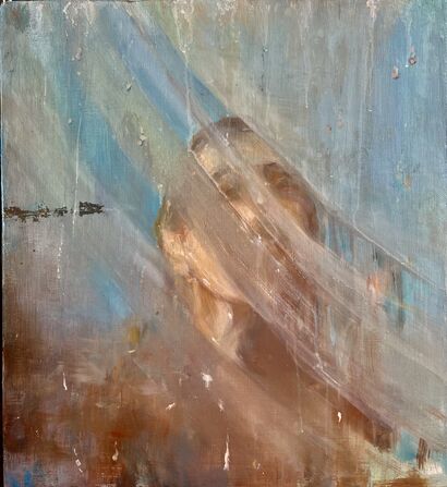 Through two - a Paint Artowrk by cristina rovaldi