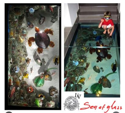 Sea of glass - a Sculpture & Installation Artowrk by Stefano  Dalla Valentina 