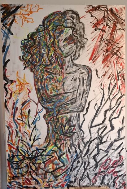 Sfogo (Outburst) - a Paint Artowrk by Giulia Olla