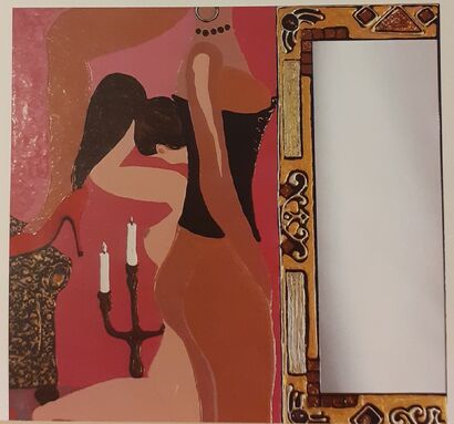 LES ENTRENEUSES - a Paint Artowrk by Lauretta Negri
