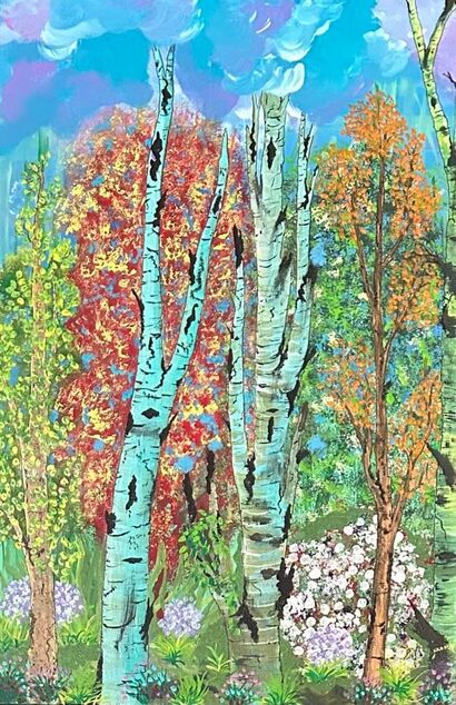 Spring - a Paint Artowrk by MONA LEBLOND