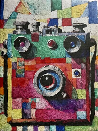 The Geometry of Color - a Paint Artowrk by WhatAnadidnext
