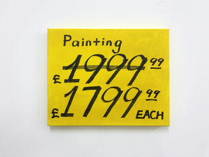 £1799 - a Paint Artowrk by Zijun Wang