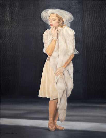 Madame Blanche - A Paint Artwork by Barbara Furfari