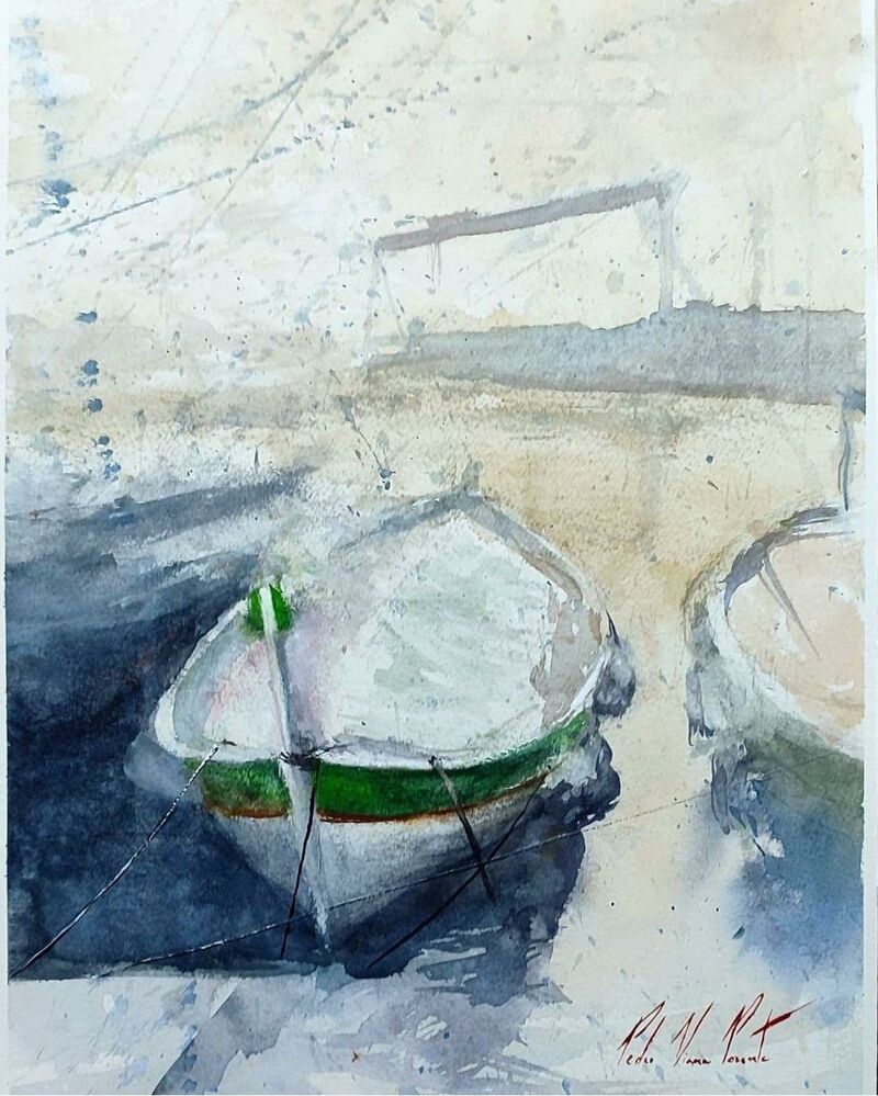 La Ciotat  - a Paintings by Pedro Viana Parente 