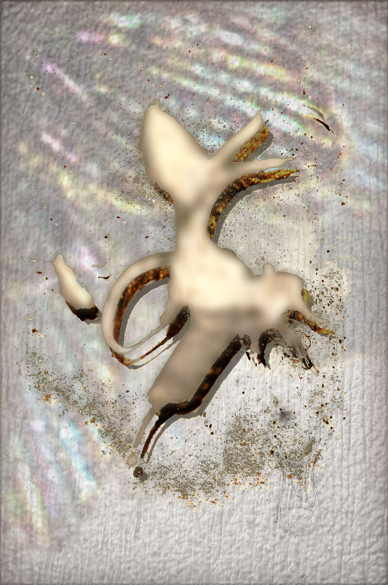 いのち　Life - a Digital Graphics and Cartoon by NIKOICHI_TSUKI