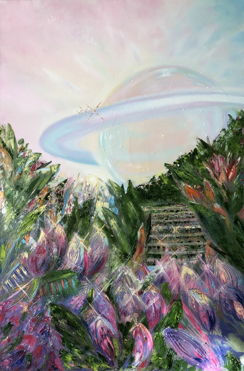 Another world (Saturn) - a Paint by Olga Baryshnikova