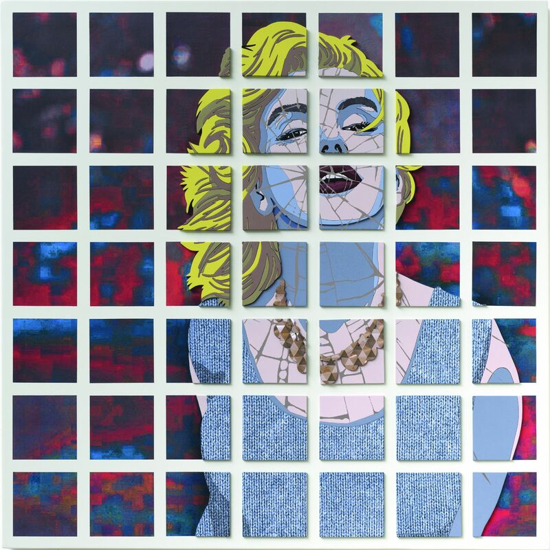 Broken Marilyn - a Paint by giovanna d'alessandro