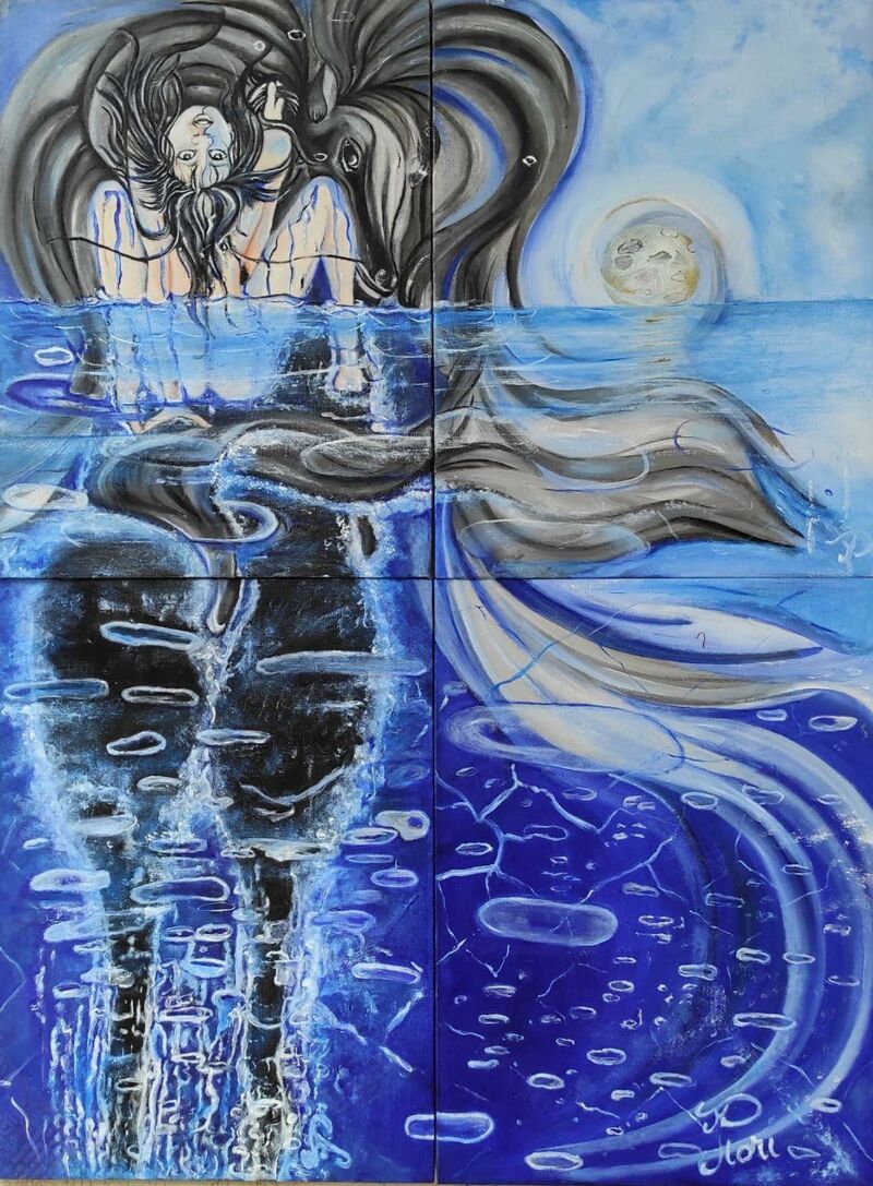Galatea - a Paintings by Paola Fiori