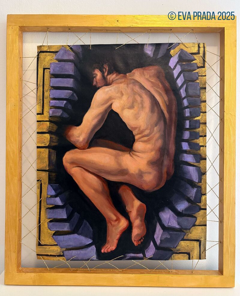 Qubit - a Paintings by Eva Prada