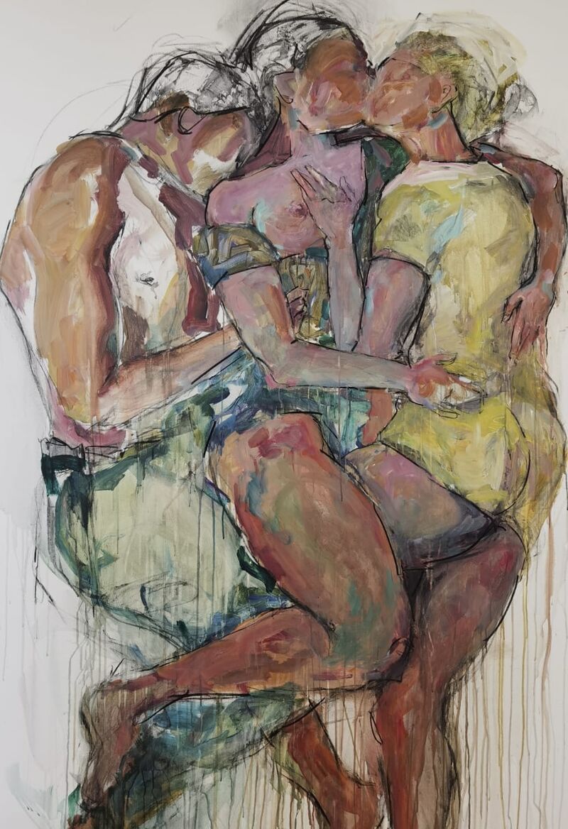 Triad - a Paintings by Queralt Osorio 