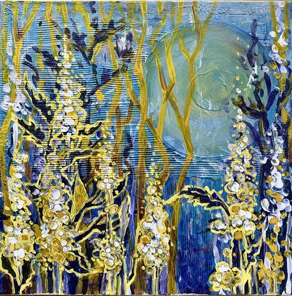 Underwater forest  - a Paint Artowrk by Olena Ronzhes