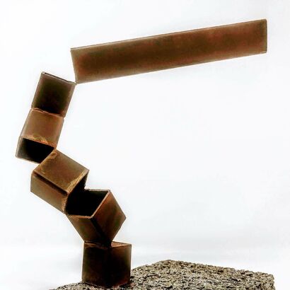 Precarious Balance - A Sculpture & Installation Artwork by Michelangelo Arteaga