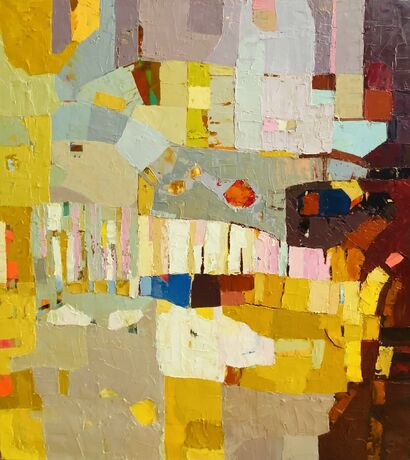 „ Phantasmagoria II” - a Paint Artowrk by Anna Łukacz-Grochowska 