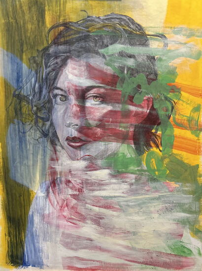 Mental distress - a Paint Artowrk by Soheil  Nassiri