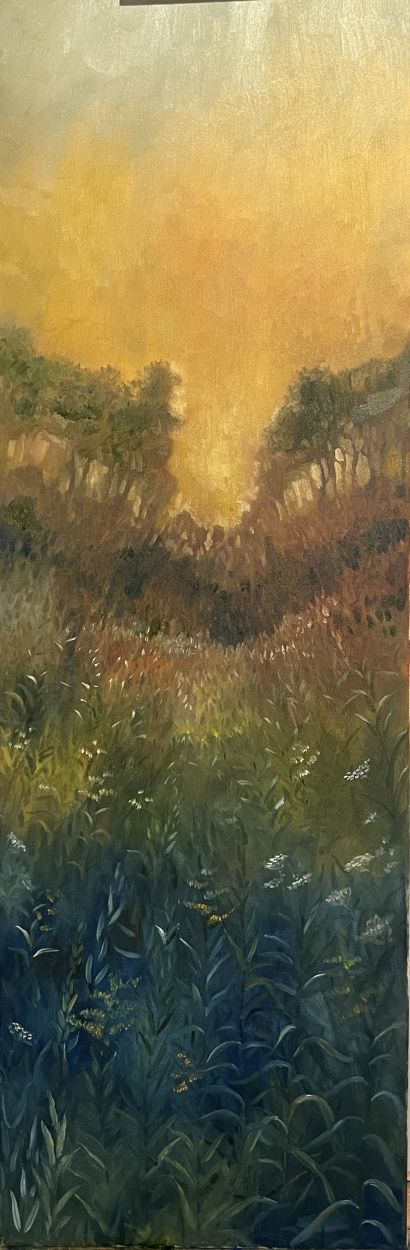 In the Search oh the Secret Garden N4 - a Paintings Artwork by Asia Kartash 