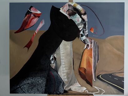 The desert crawler - a Paint Artowrk by Gerd Luedtke