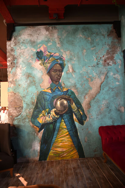 African Queen - a Urban Art Artowrk by Armand Gachet