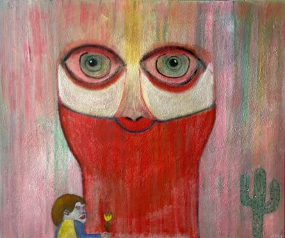 Tears - a Paint Artowrk by Mandl Alois