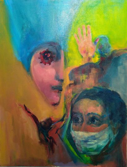 Homo confusus - A Paint Artwork by Margarita Katchan
