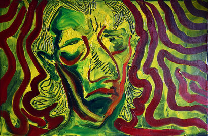 Face 107 - a Paint Artowrk by Andrea Lanfranchi