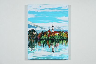 The meaning of travel - a Paint Artowrk by HsunArt
