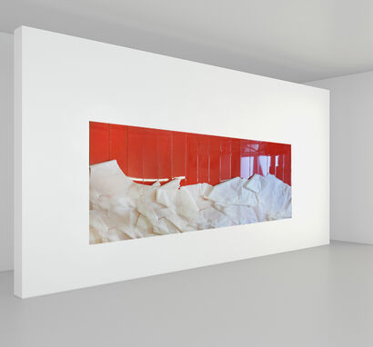 RED WALK - a Sculpture & Installation Artowrk by Masha Ivanova