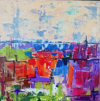 E in lontananza...il mare - a Paint Artowrk by Nadia Vesco