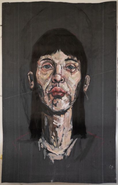 Lena - a Paint Artowrk by Simon Dorfner