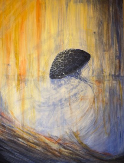 Absorption - a Paint Artowrk by Barbara PUTO