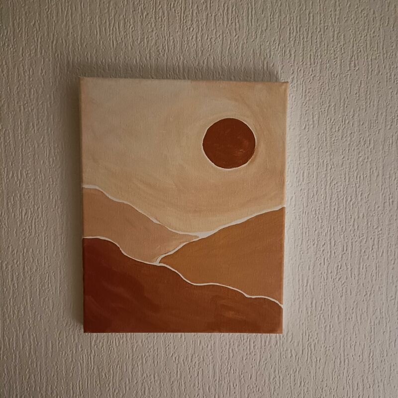 Dusty - a Paintings by Meyer Monika