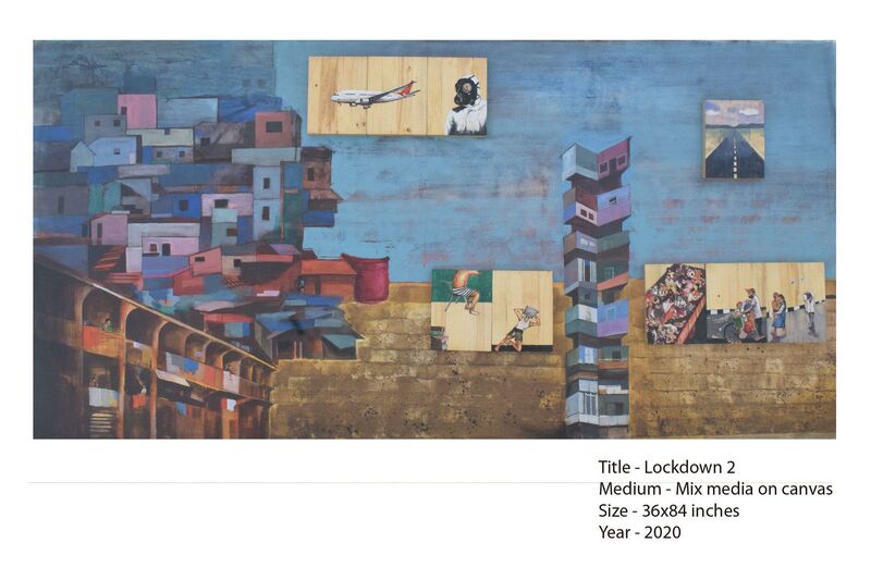 Lockdown 2 - a Paint by Rohan Koli