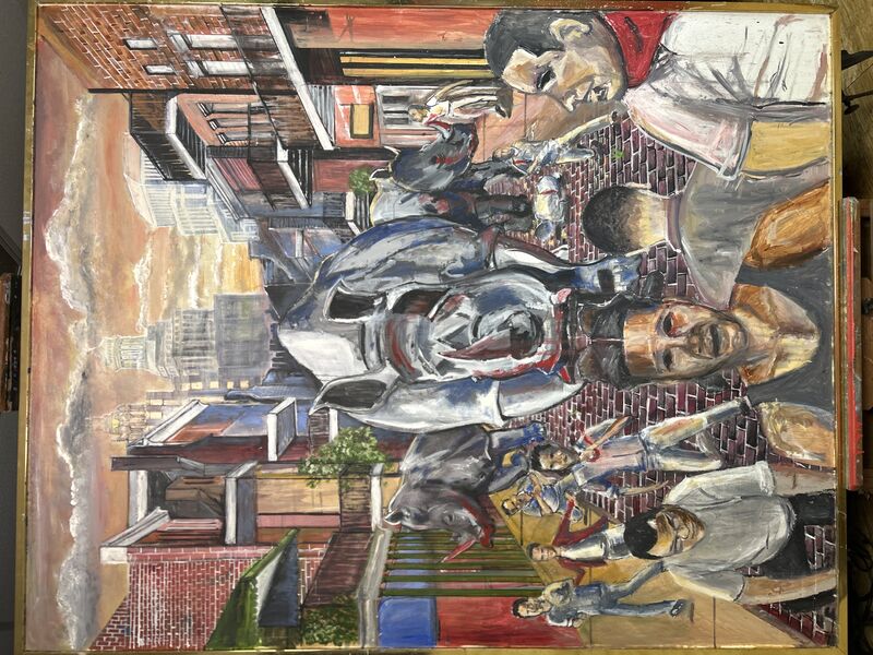 Chasing dreams  - a Paintings by Michael  Gilbert 